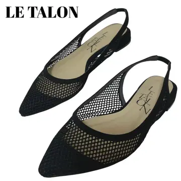 인기 루탈론 (23.5) LE TALON 백 스트랩 메쉬 블랙