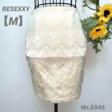 리젝시 RESEXXY 타이트 스커트 미니 스커트 M 레이스 광택감 있음