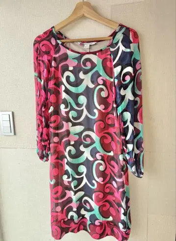 DIANE von FURSTENBERG 실크 원피스 사이즈 0