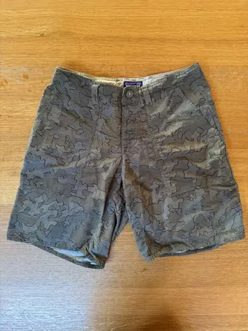 Patagonia 카모플라쥬 숏팬츠