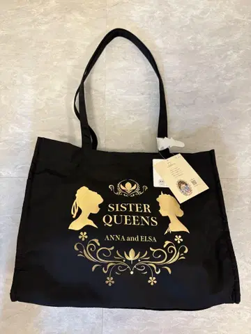 [새상품] 디즈니 시마무라 치하루 겨울왕국 토트백 안나 엘사