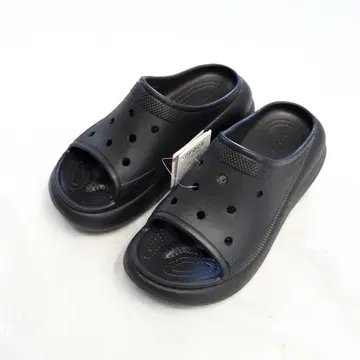 새상품 Crocs Crush Slide 블랙 23cm