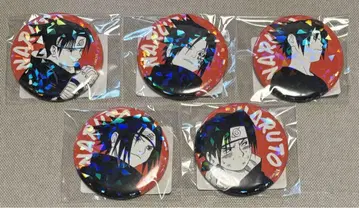 NARUTO 나루토 원작 올스타 캔뱃지 우치하 사스케 5개 세트