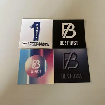 BE:FIRST 해시태그 캠페인 스티커 4세트