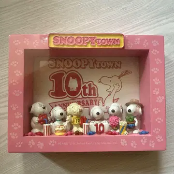 SNOOPYTOWN 10주년 사진 프레임