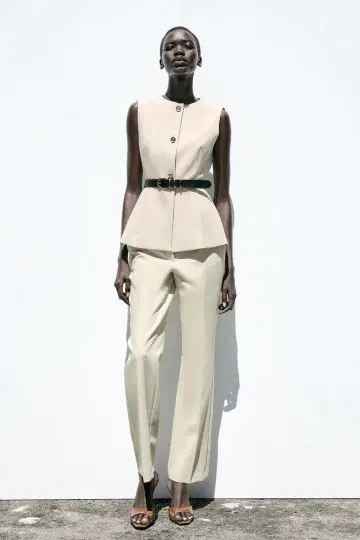 zara 벨트 롱 베스트 XS