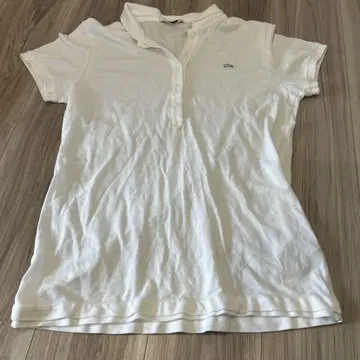 라코스테 LACOSTE 피케 셔츠 화이트 38 골프 UNIQLO GU
