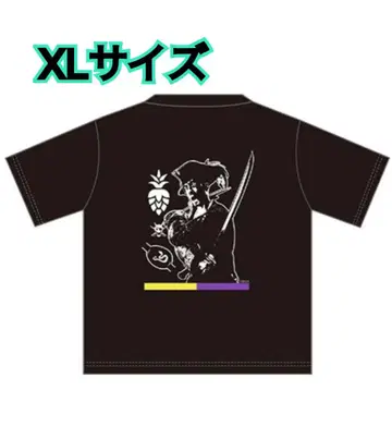 용과 같이 8 외전 ALOHA BEER 빅 실루엣 티셔츠