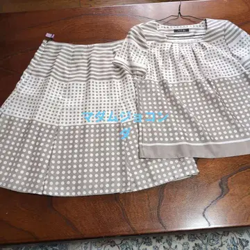 마담 조콘다 도트 무늬 셋업