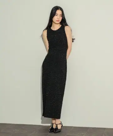 NEUNA 와플 펜슬 드레스