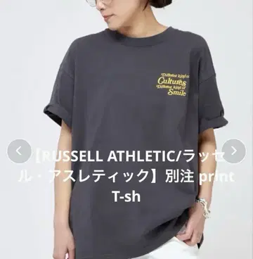 [ RUSSELL ATHLETIC/러셀 애슬레틱 ] 별주 print T