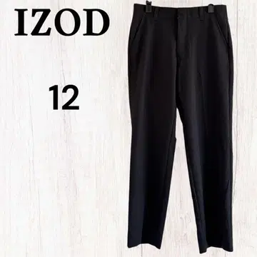 IZOD 블랙 슬랙스 12 심플