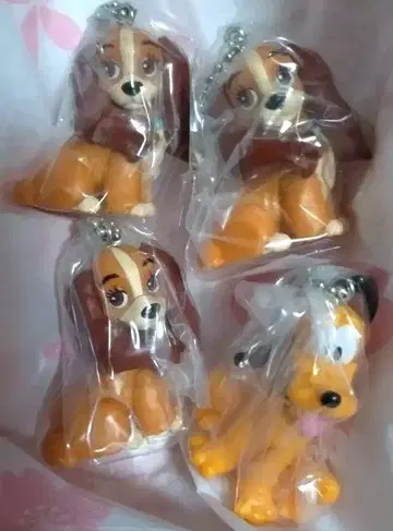 디즈니 스윙 마스코트 DOG 레이디 플루토 키링