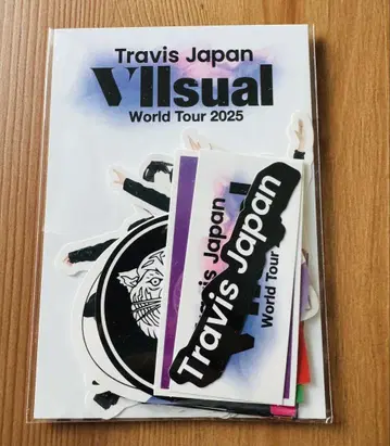 Travis Japan Vllsual 스티커 세트 트라쟈 새상품