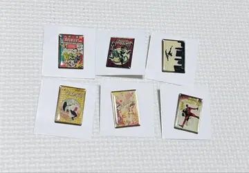 MARVEL 코믹 커버 아트 핀즈 컬렉션 새상품 6종 세트