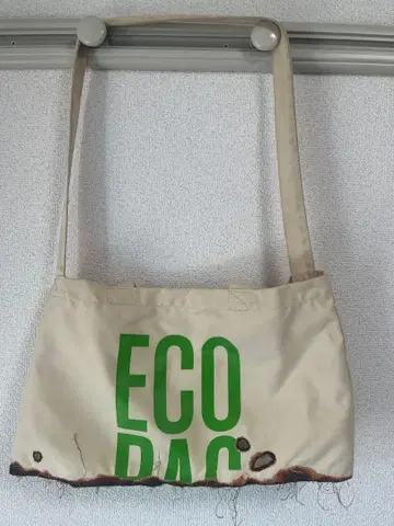 doublet BURNING EMBROIDERY ECO BAG 에코백