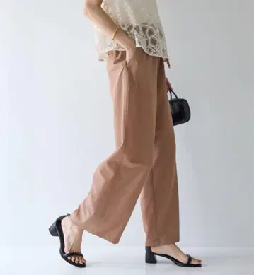 그린 라벨 드라이 크로스 팬츠 MD.BROWN 브라운 M 38