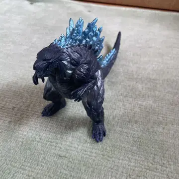 고질라 피규어 블랙 & 파랑 약 15cm