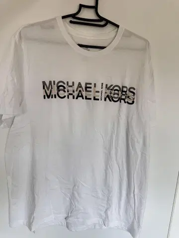 MICHAEL KORS 반팔 티셔츠 화이트 흰색 흰색 티 마이클코어스