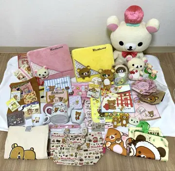 리락쿠마 코리락쿠마 봉제 인형 마스코트 잡화 묶음 판매