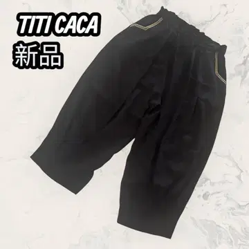 [ TITI CACA ] 에그 턱 팬츠 사루엘 팬츠 새상품 3L