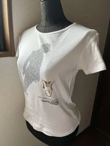 MICHAEL JACKSON 반팔 T셔츠 화이트