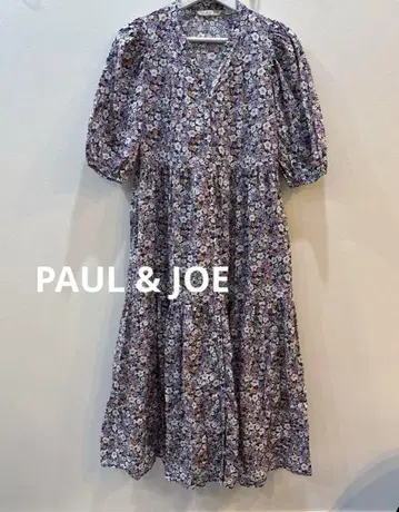 PAUL & JOE 플라워 프린트 원피스 S