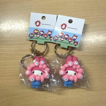 산리오 캐릭터 만박 콜라보 키링 2개 세트