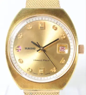 RADO 라도 마르코 폴로 11837 오토매틱 데이트 남성용 손목시계