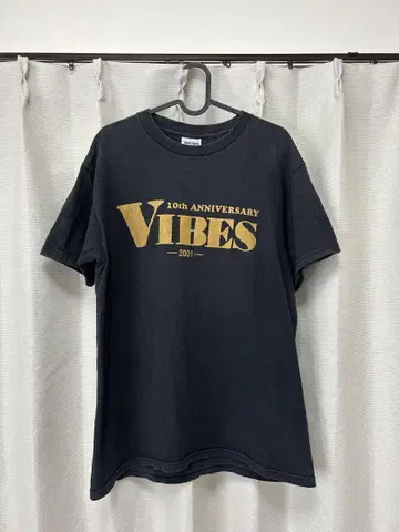 VIBES 10주년 ANNIVERSARY 2001 티셔츠
