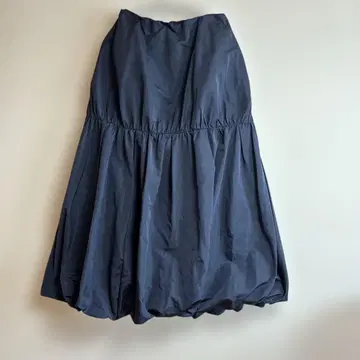 emmi 에미 벌룬 스커트 네이비
