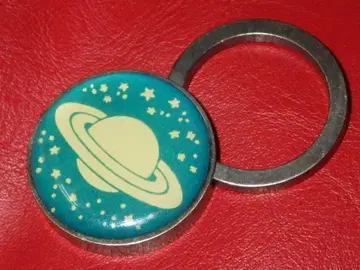 90'S 새턴 키링 빈티지 우주 새턴 키링 USA