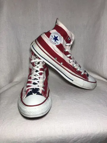 CONVERSE 컨버스 ALL STAR 캔버스 하이컷 성조기 9