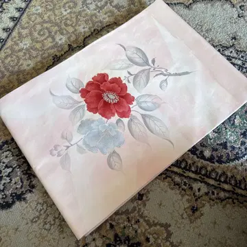 기모노 오비 여성용 미사용 시츠케 부착