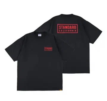 SD 스탠다드 캘리포니아 스타카리 t셔츠 Black L