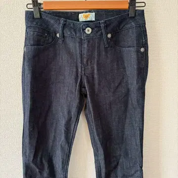 ANTIK DENIM 여성용 데님 팬츠 인디고 블루 사이즈 24