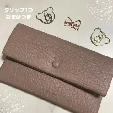 베이지 지갑 saving