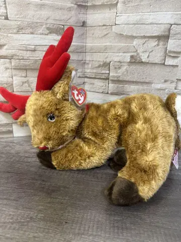 ty Beanie Babies 봉제 인형 루돌프