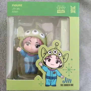 TinyTAN Jin as Alien 피규어