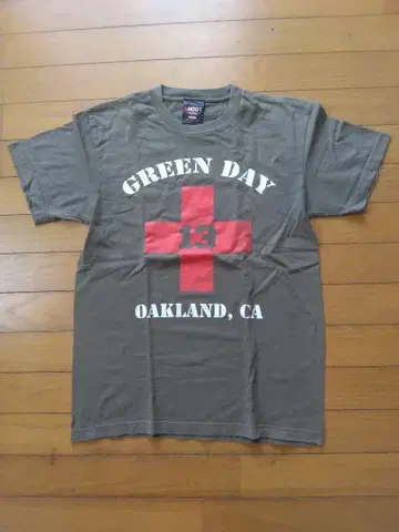 GREEN DAY 티셔츠 21세기 블레이크 다운 투어 중고