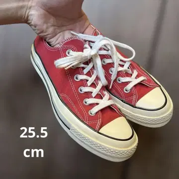 ct70 컨버스 척테일러 레드 로우컷