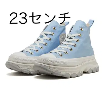 ALL STAR 스카이블루 통굽 하이컷 스니커즈 23cm