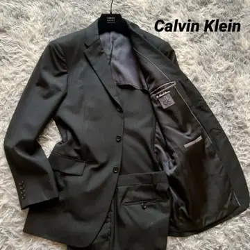 새상품급 ck Calvin Klein 스트라이프 수트 38/30 네이비