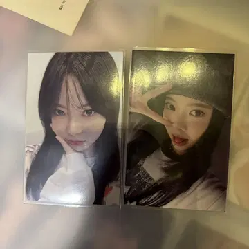 르세라핌 은채 CRAZY thunder party 트레이딩 카드 세트
