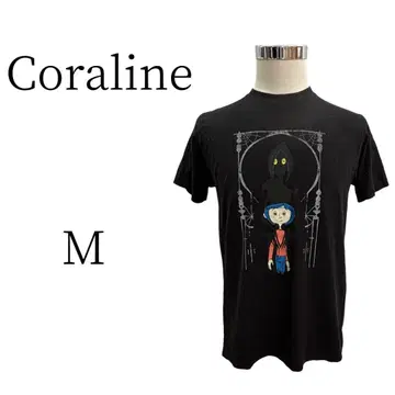 새상품급 Coraline 코렐라인 블랙 티셔츠 M