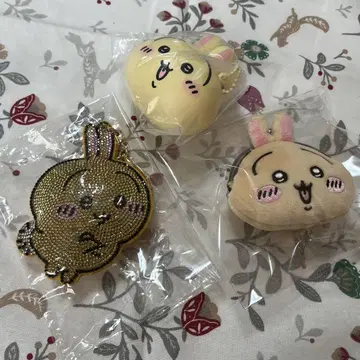 치이카와 토끼 코인 케이스 키링 2개 미사용 새상품