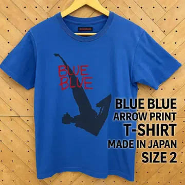 BLUE BLUE 애로우 프린트 T셔츠 일본제 2