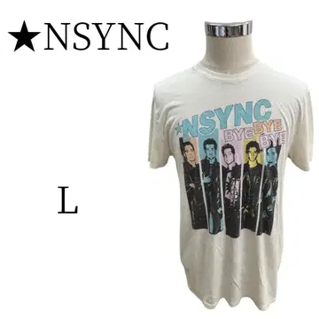 NSYNC 인싱크 아이보리 티셔츠 티셔츠 L