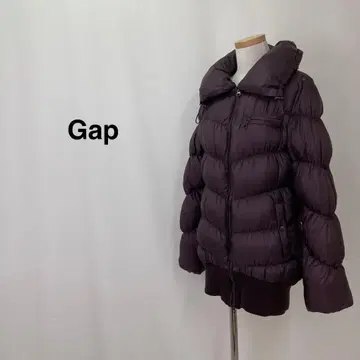 Gap 갭 지퍼 포켓 다운 자켓 퍼플 여성용