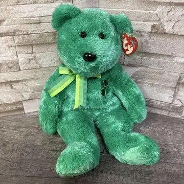 ty Beanie Babies 봉제 인형 곰 클로버